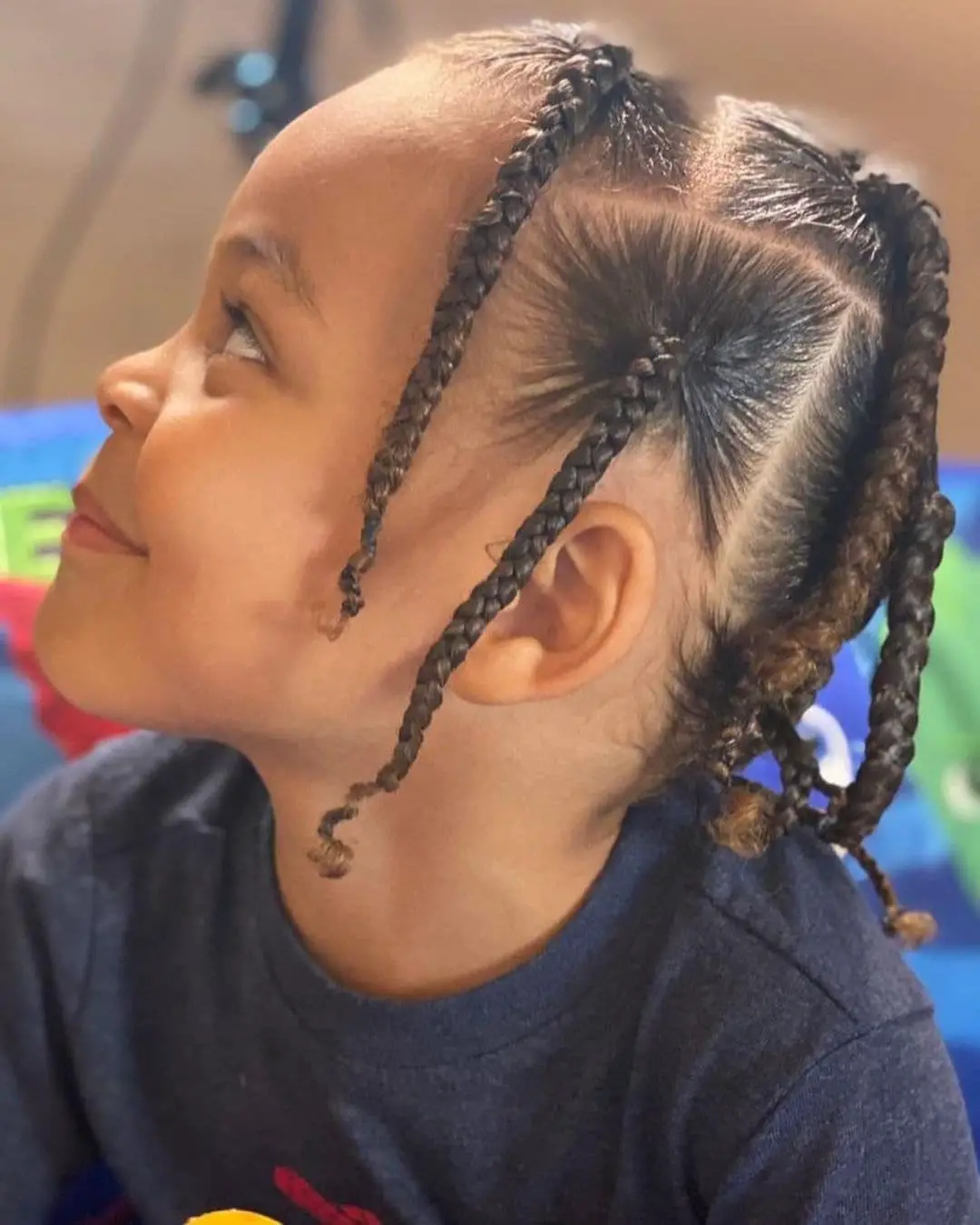 31-cute-braid-hairstyles-for-toddlers-andamp-little-boys Jumbo Box Braids