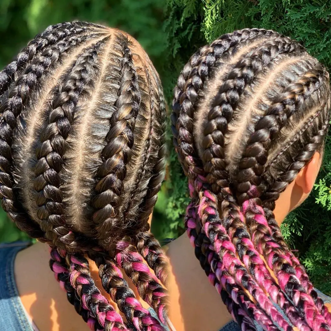35-best-hairstyles-for-black-women-with-medium-length-hair Cornrows