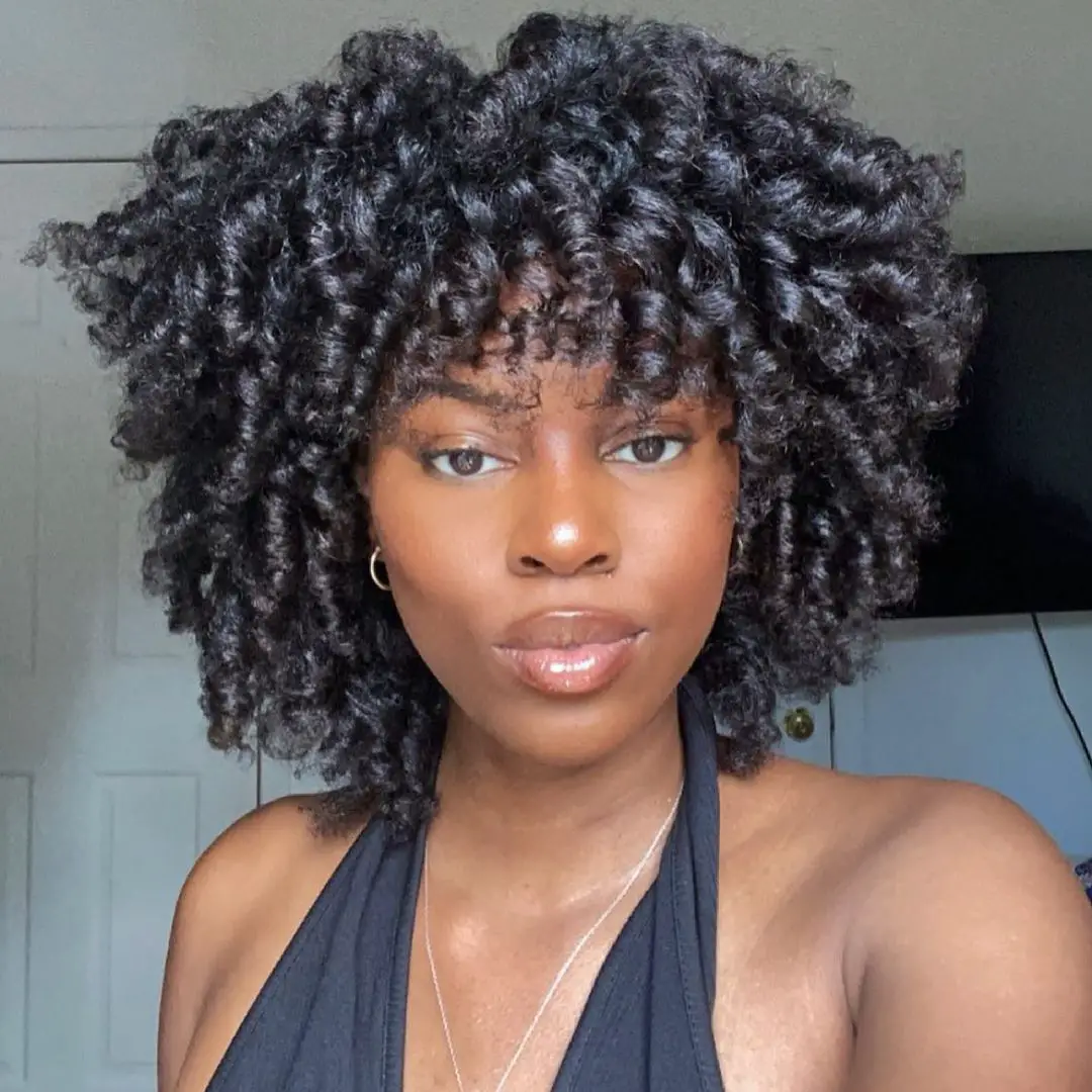 35-best-hairstyles-for-black-women-with-medium-length-hair Perm Rod Set