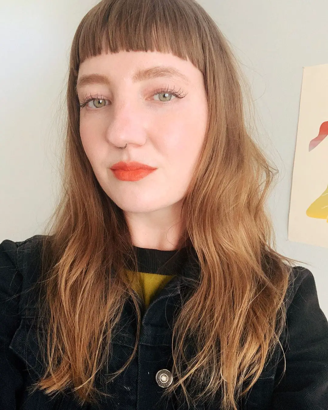 37-flattering-bangs-for-a-short-forehead Mid Length Blunt Bangs