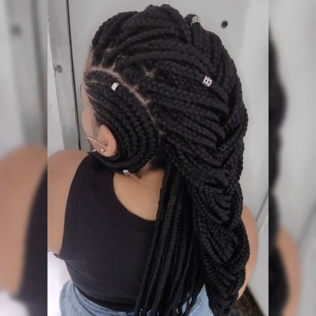50-best-braided-hairstyles-for-black-women Braided Fauxhawk