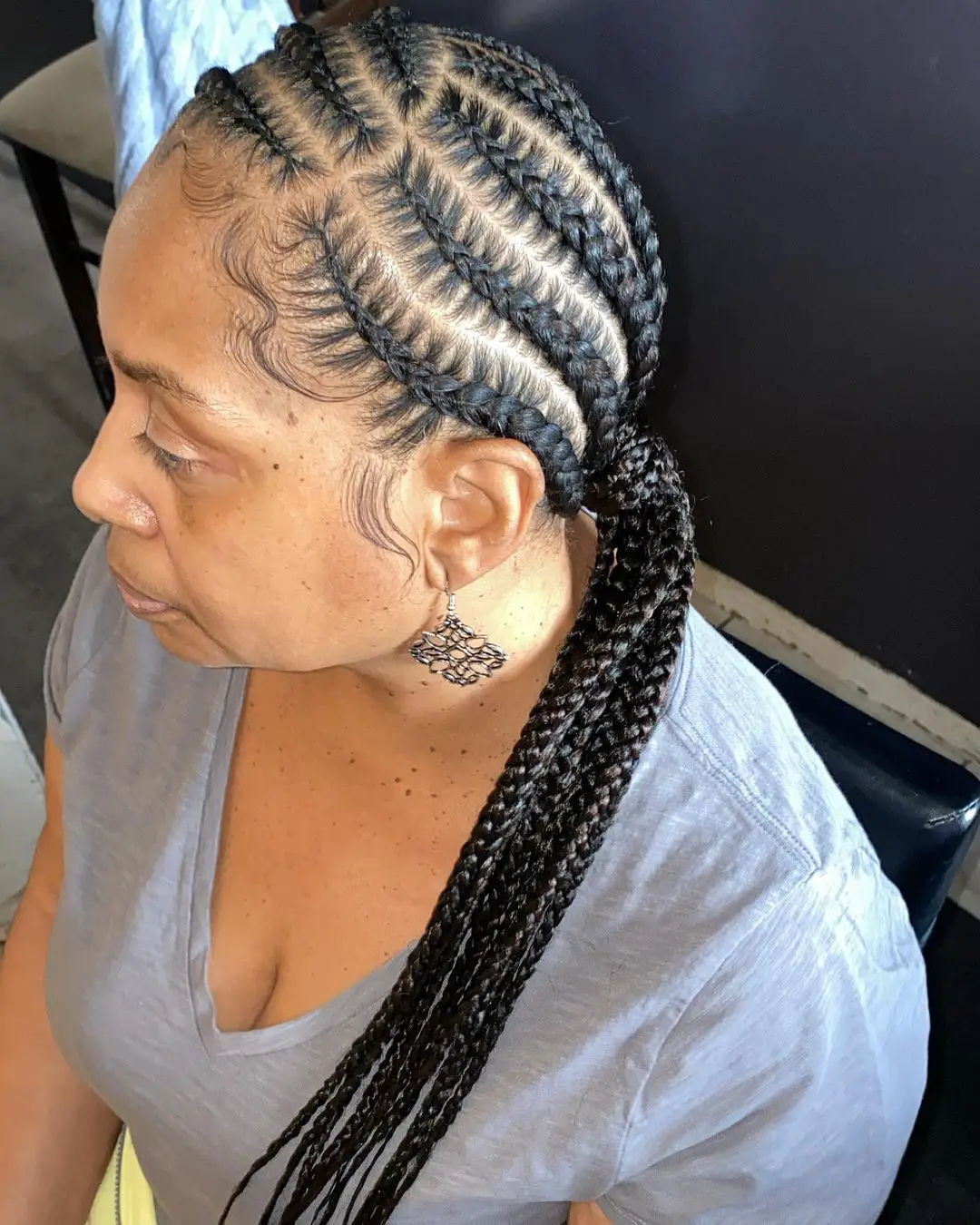 50-best-braided-hairstyles-for-black-women Pop Smoke Ponytail
