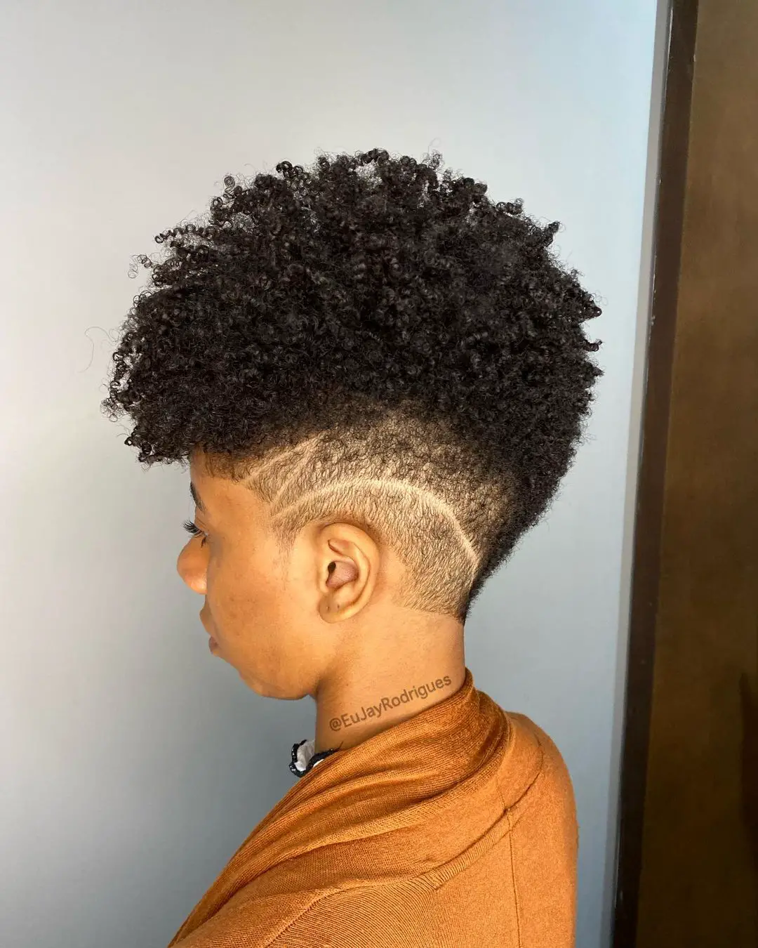 50-best-hairstyles-for-women-with-thick-coarse-hair Afro Mohawk