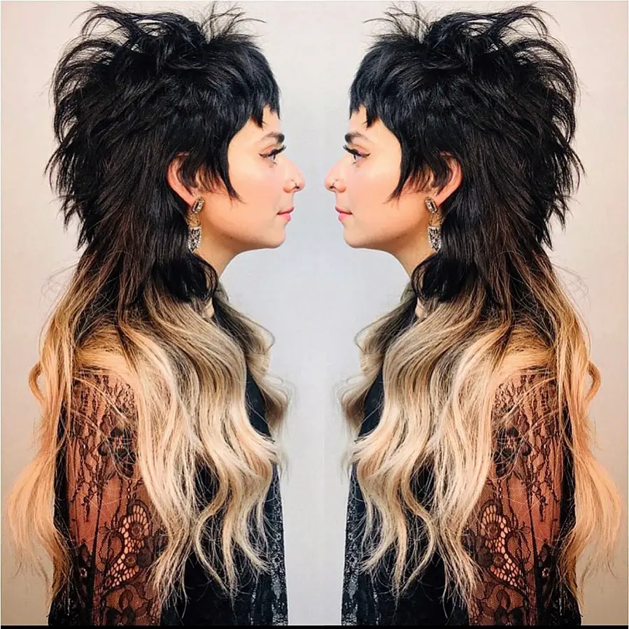 50-best-hairstyles-for-women-with-thick-coarse-hair Mowhawk Wolf Mullet
