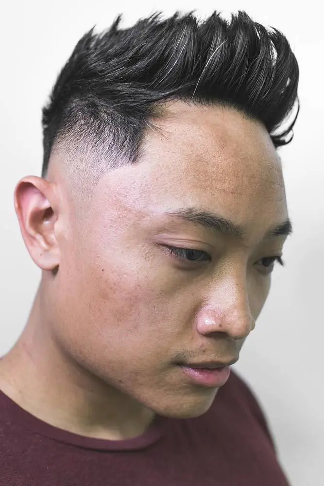 100-best-asian-menand-8217-s-hairstyles-trending-this-year Skin Fade