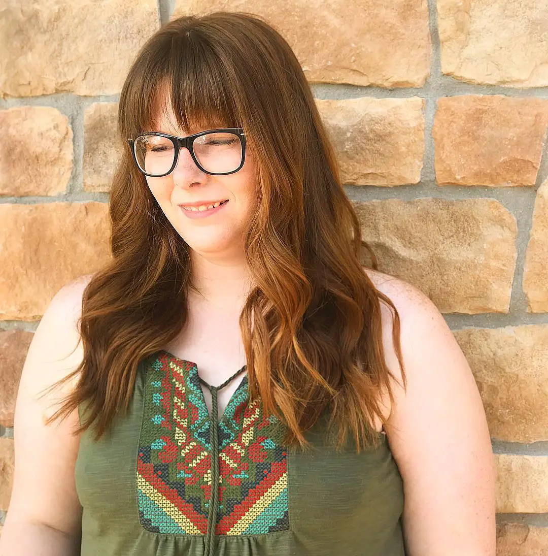 28-bangs-with-glasses-hairstyle-ideas Full Soft Bangs