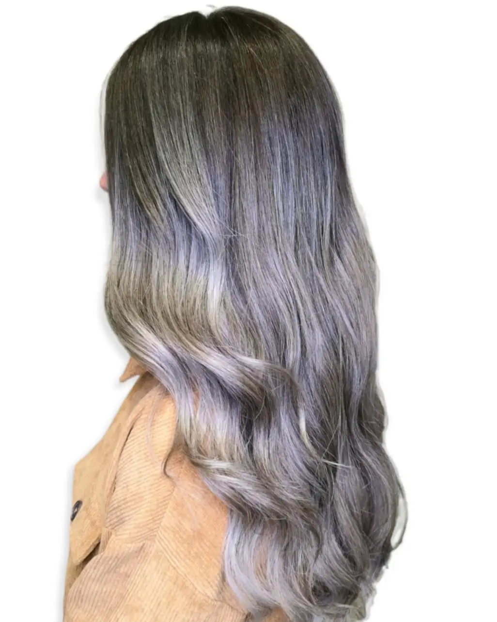 30-gray-and-038-silver-highlights-on-brown-hair-trending-light-and-038-dark-ideas Icy Balayage for Brunettes