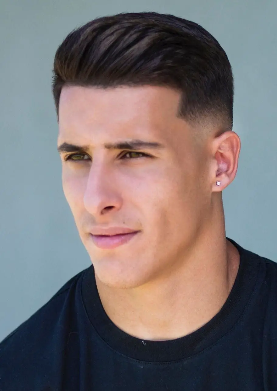 33 Best Haircuts For Men With Square Faces Trending This Year Comb Over 