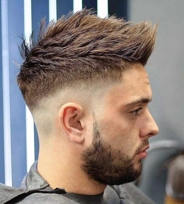33-best-haircuts-for-men-with-square-faces-trending-this-year Faux Hawk