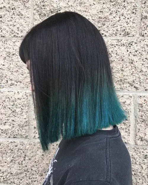 35-best-straight-hair-ideas-trending-hairstyles-to-try Dip Dye