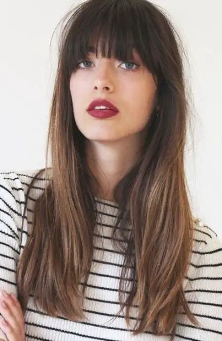 35-best-straight-hair-ideas-trending-hairstyles-to-try Thick Bangs