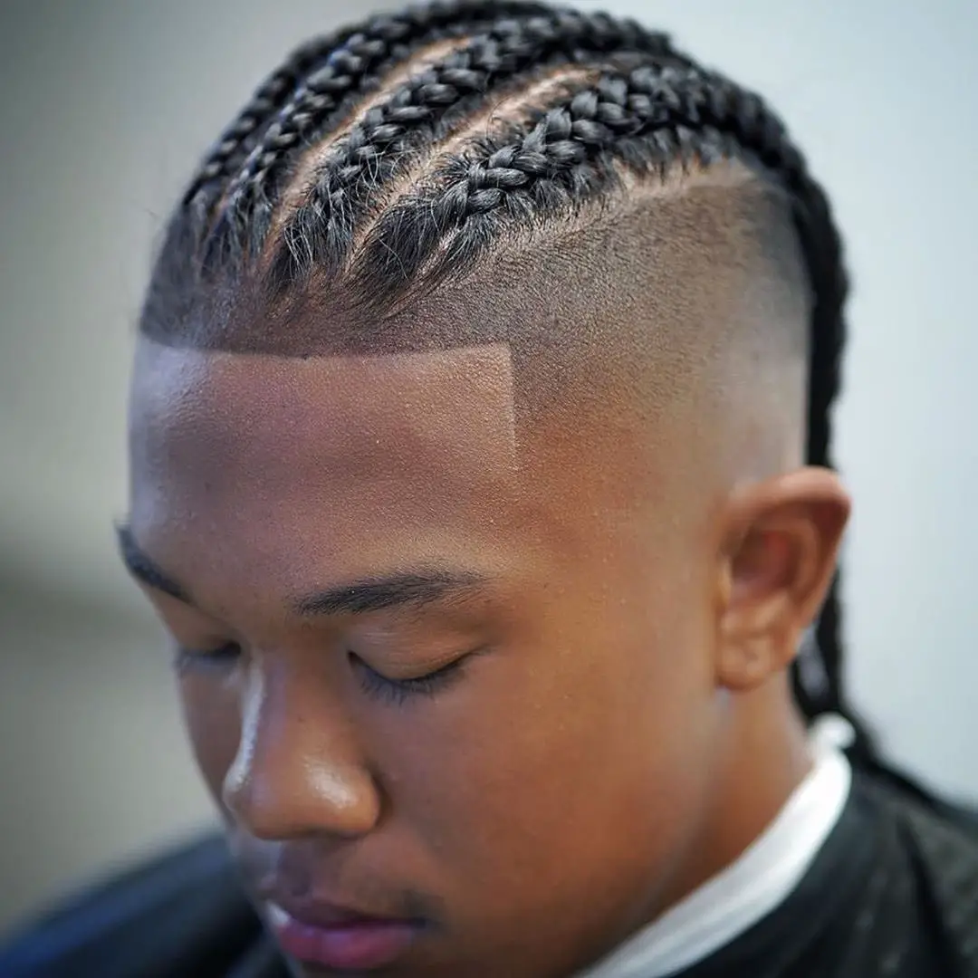 35-best-taper-fade-haircuts-for-black-men-high-and-038-low-fade-ideas Cornrow Fade