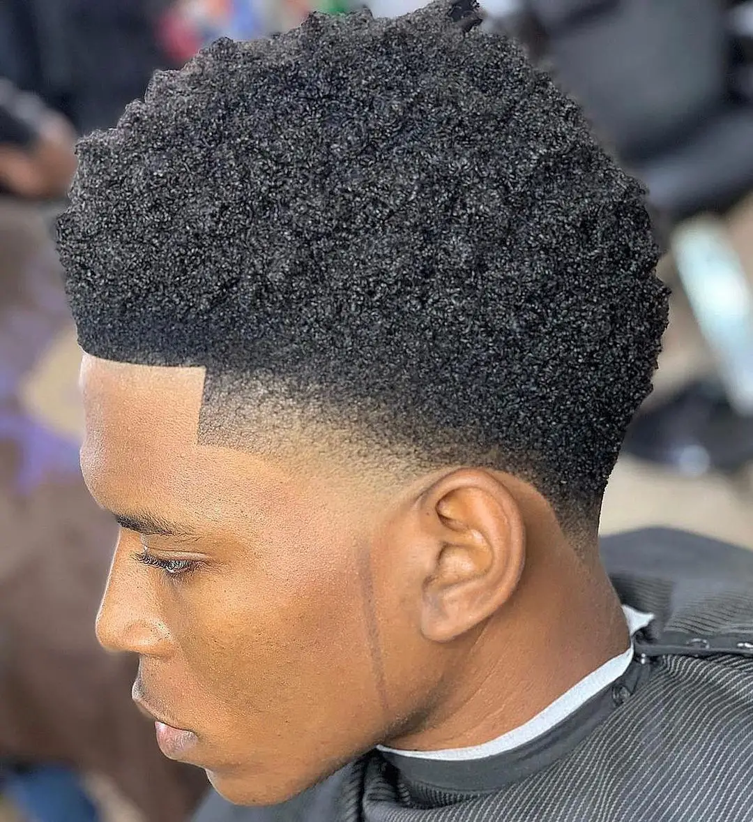 35-best-taper-fade-haircuts-for-black-men-high-and-038-low-fade-ideas Sharp Temple Fade