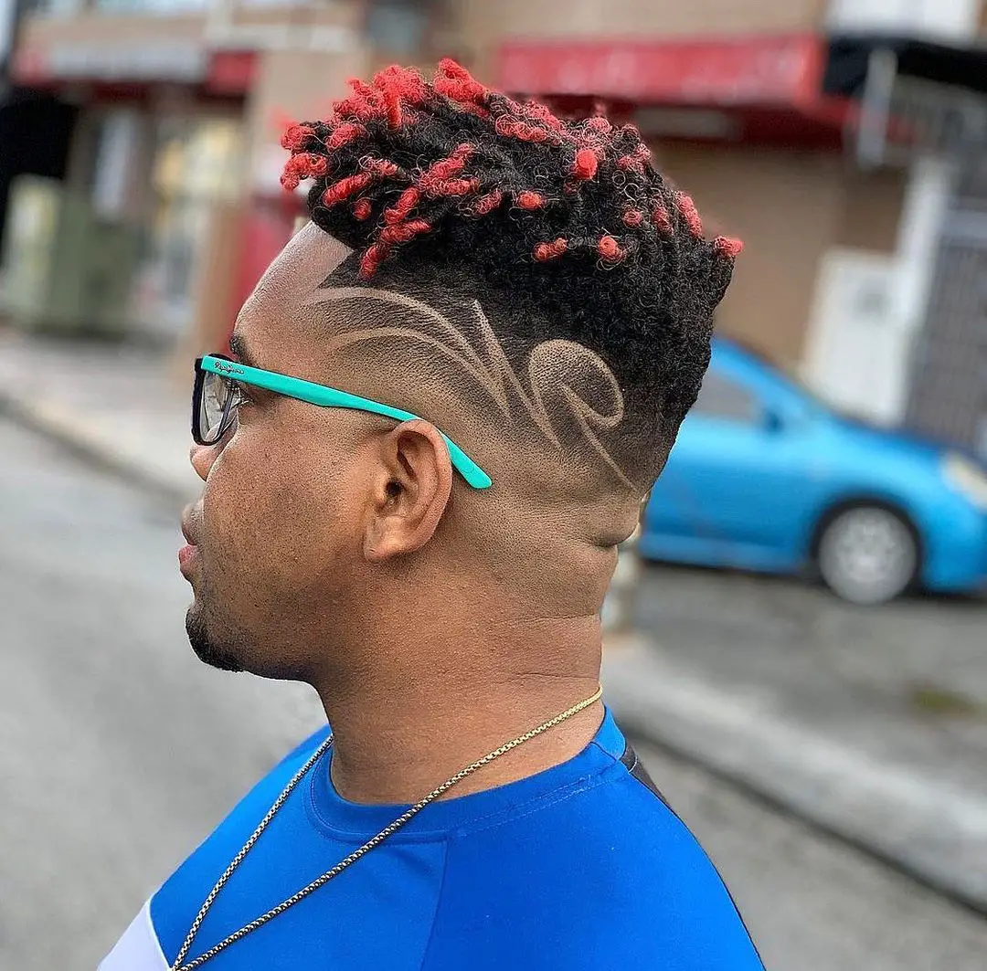 35-best-taper-fade-haircuts-for-black-men-high-and-038-low-fade-ideas Short Dreadlocks with Fade Design