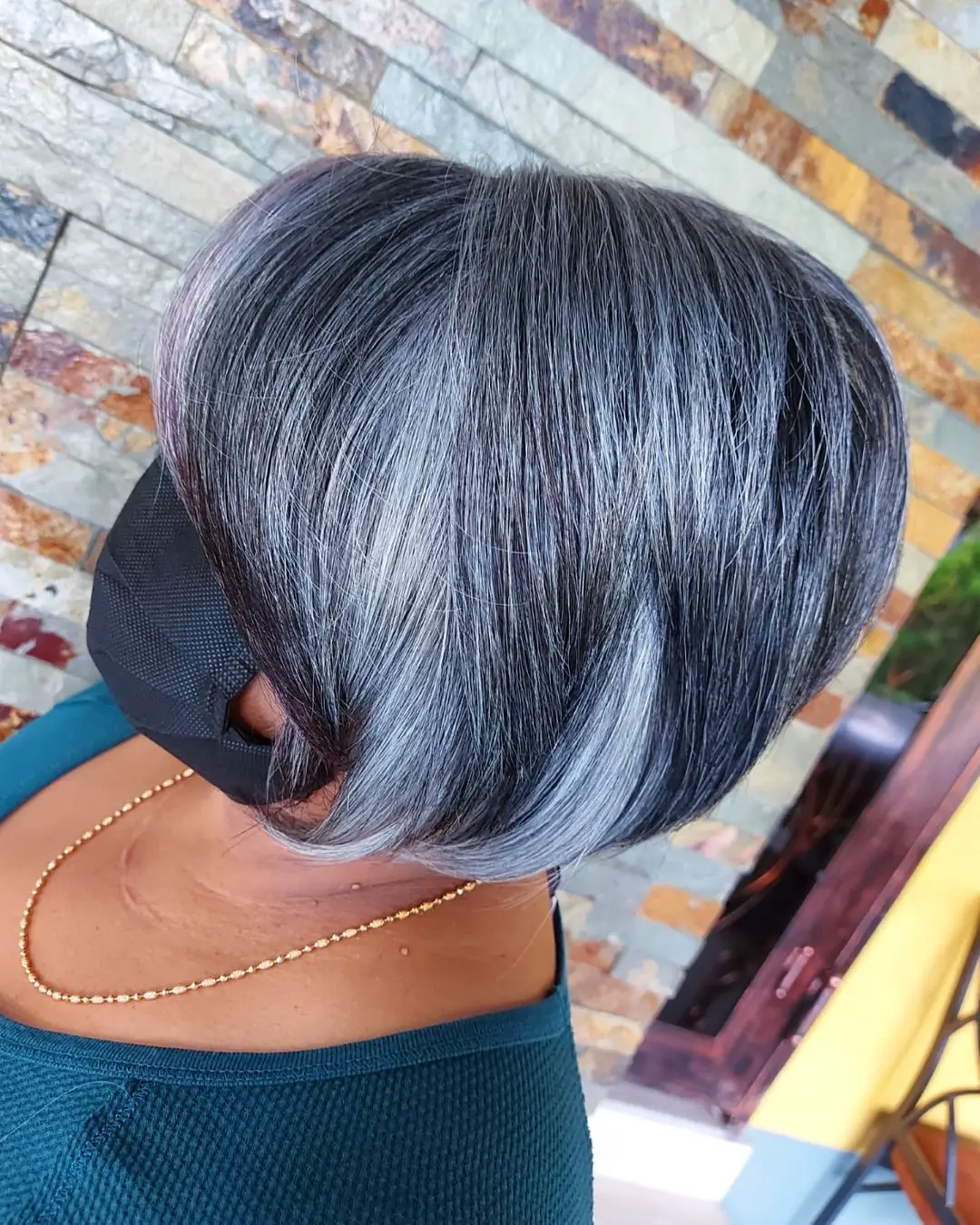 36-hairstyles-for-gorgeous-gray-hair Trendy Gray Bob
