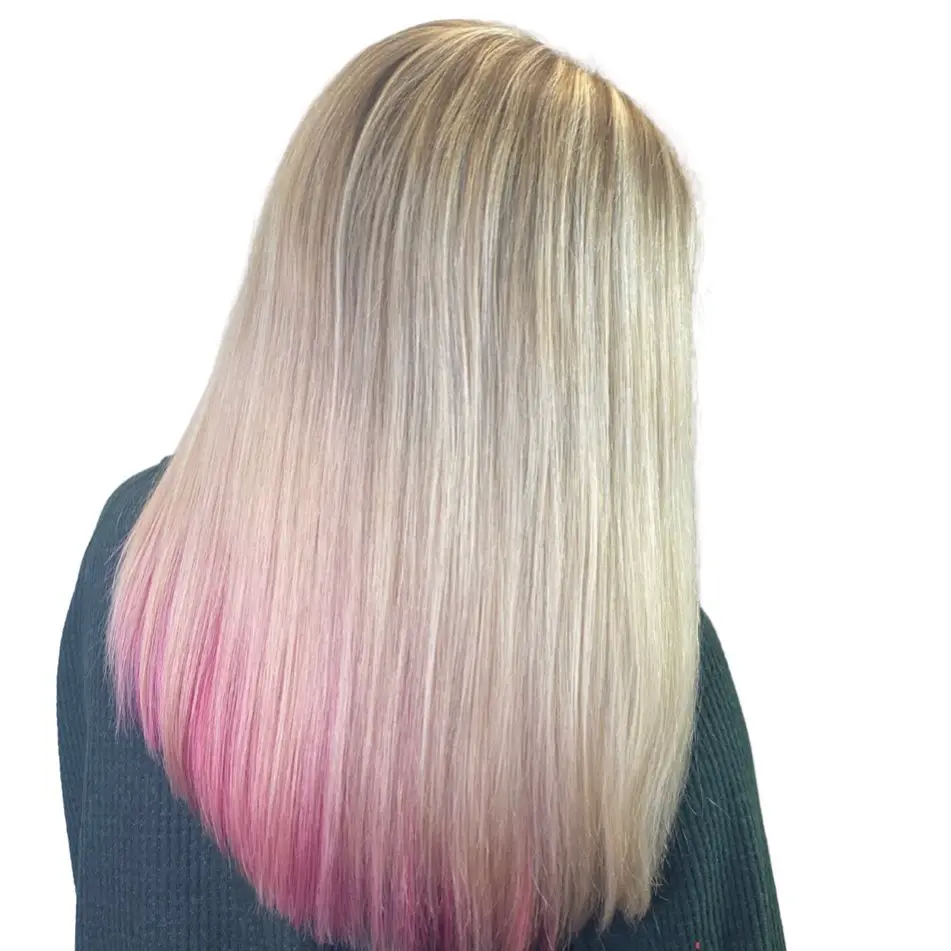 40-peekaboo-highlights-ideas-for-your-hair Dipped in Pink