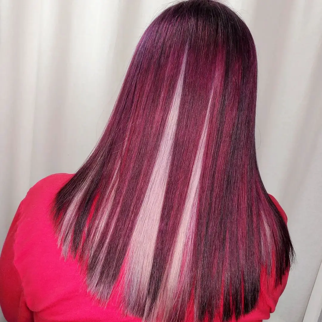 40-peekaboo-highlights-ideas-for-your-hair Red Velvet