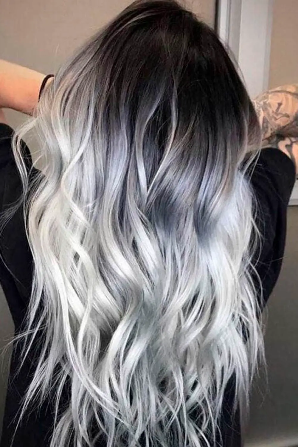 41-black-and-blonde-hair-ideas-highlights-to-rock-in-2023 Black Hair And Silver Balayage