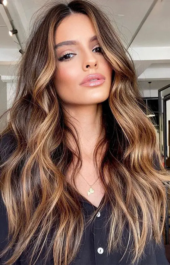 41-black-and-blonde-hair-ideas-highlights-to-rock-in-2023 Bronze Blonde Highlights