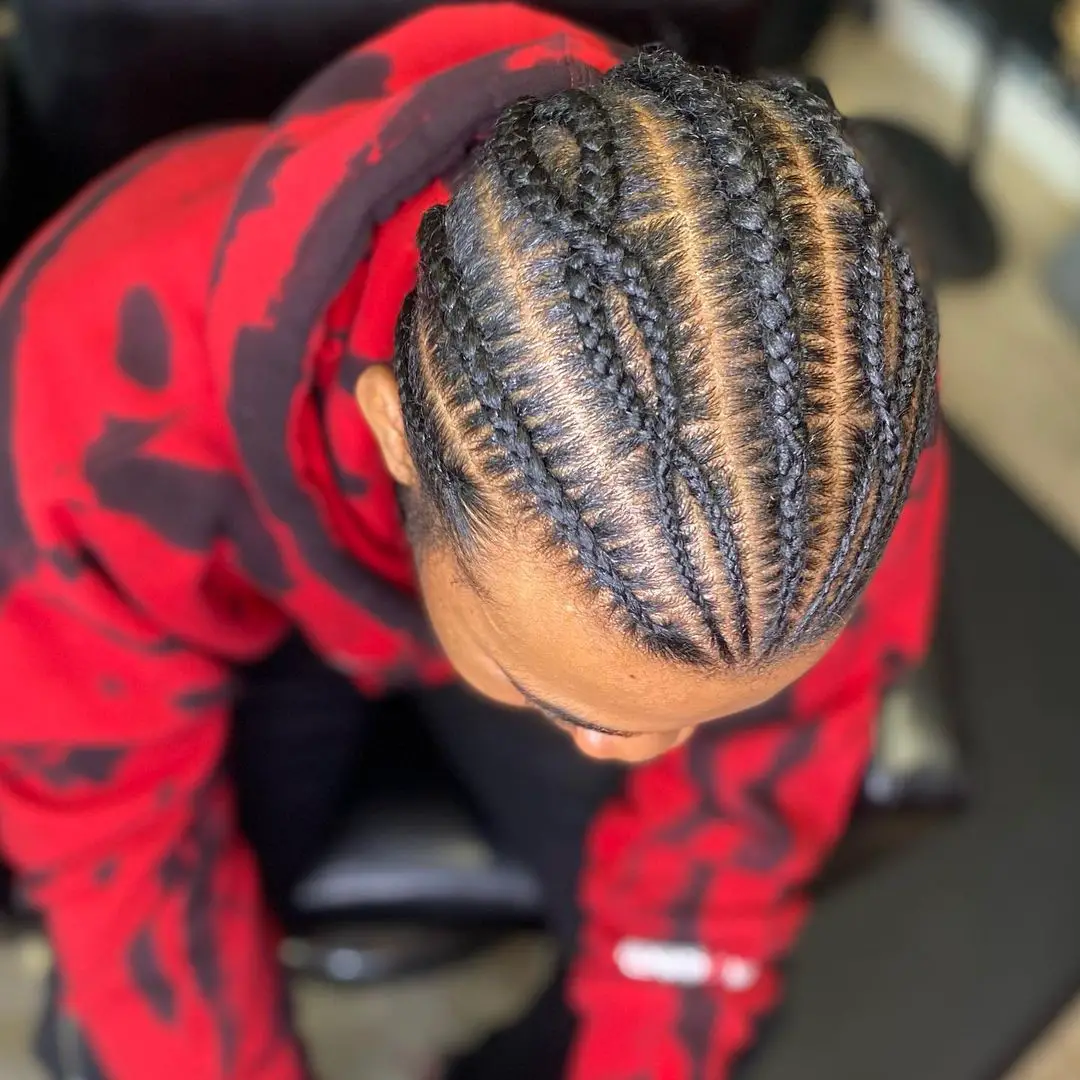 42-coolest-braid-hairstyles-for-black-men Helix Braids