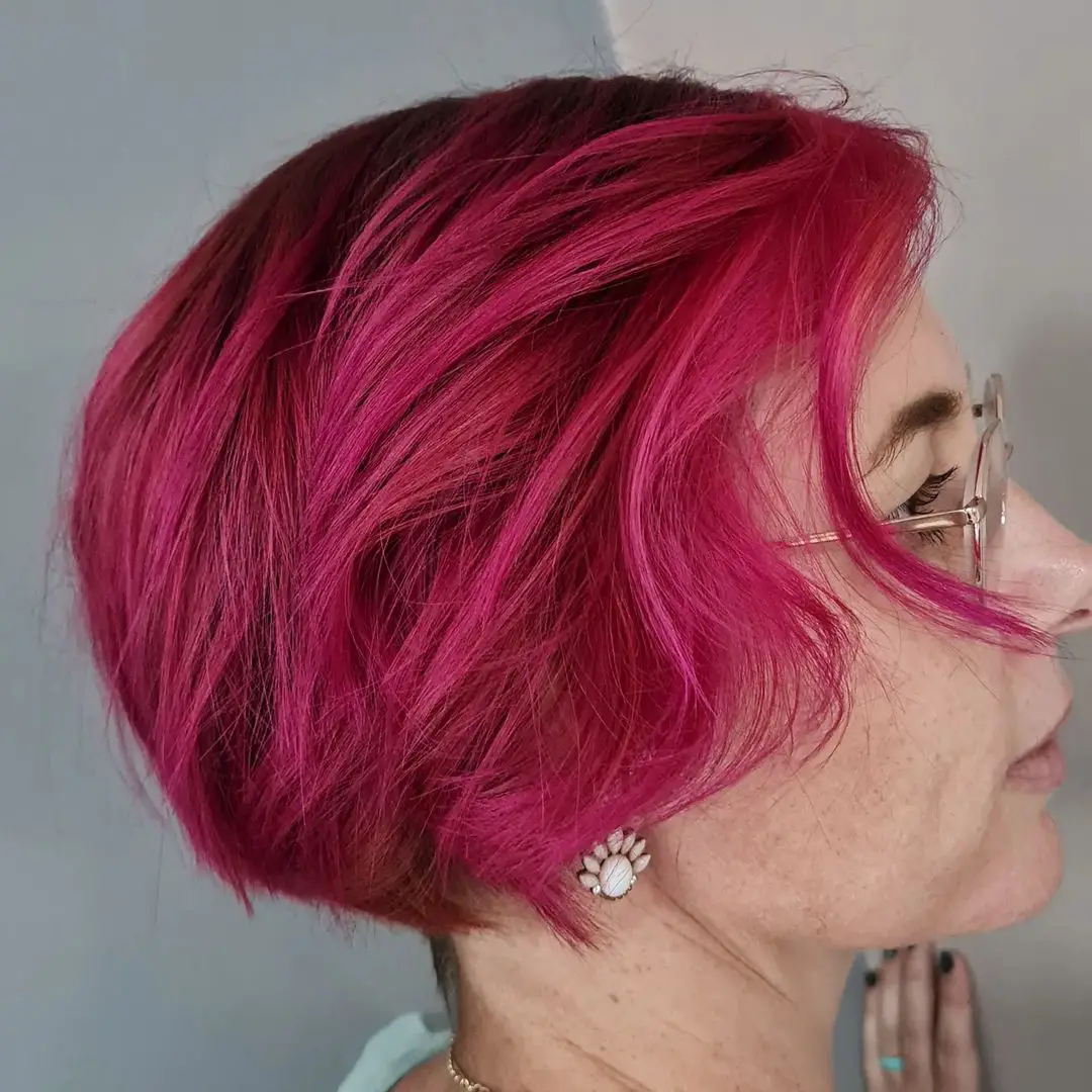 43-best-hairstyles-for-pink-hair Long Pink Pixie