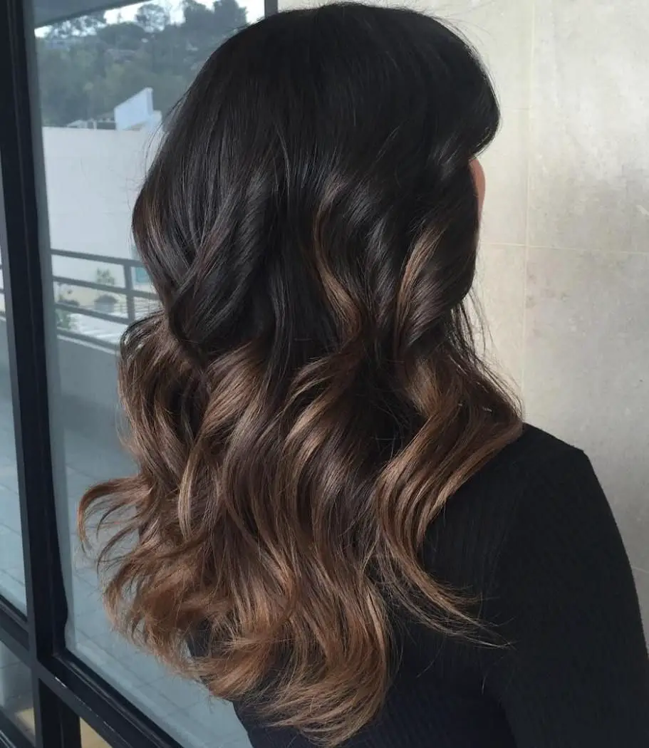 45-sexy-black-hair-ideas-trending-colors-to-try-in-2023 Black & Brown Ombre