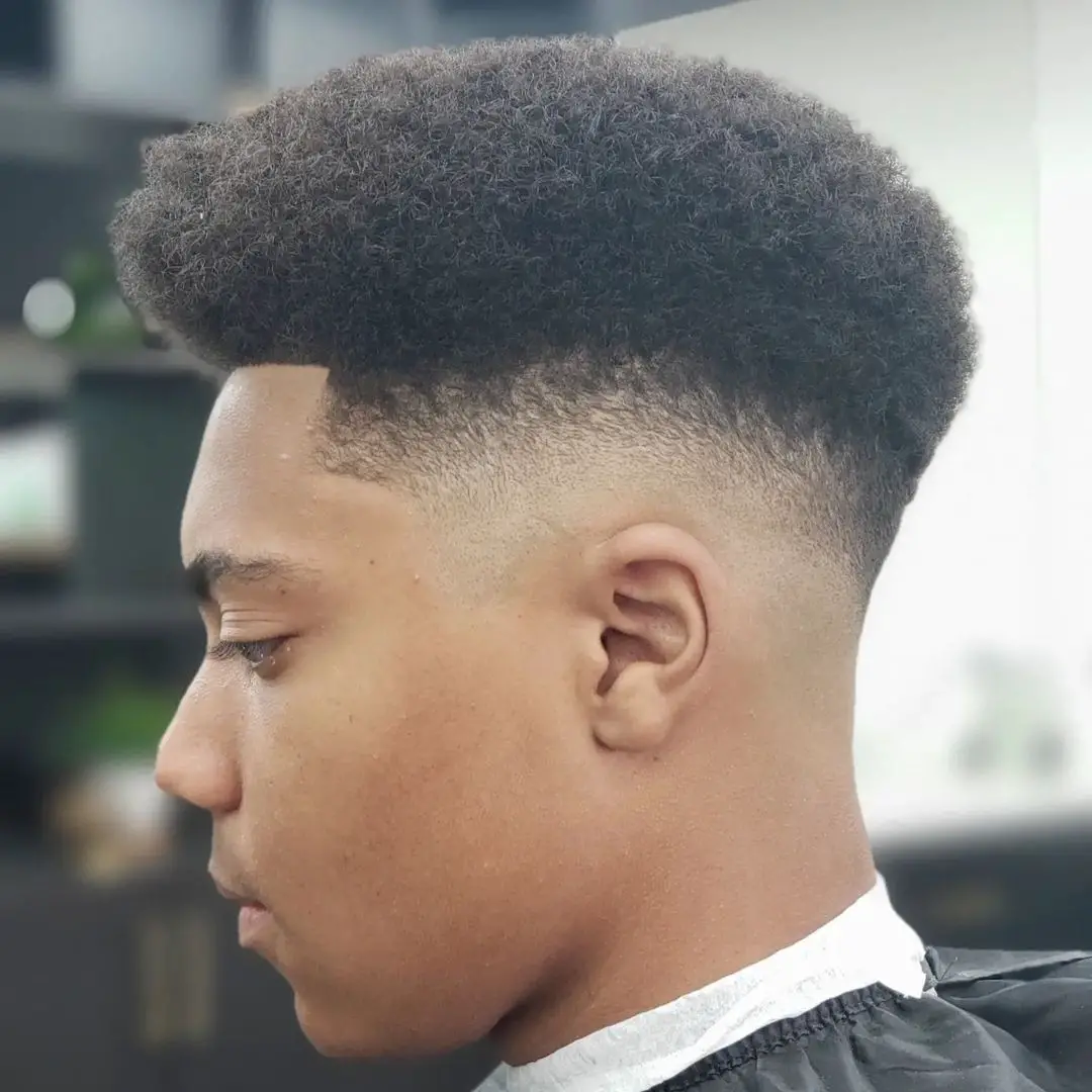50-best-hairstyles-for-big-men Bald Fade Afro
