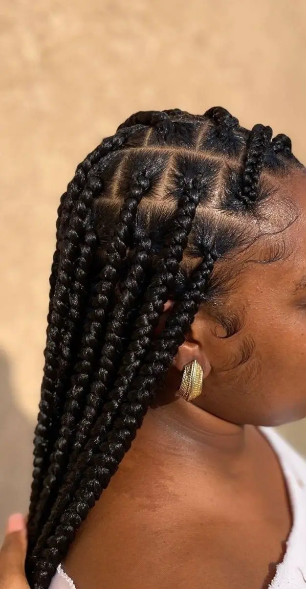 50-best-tribal-braid-hairstyles-trending-this-year Square Part