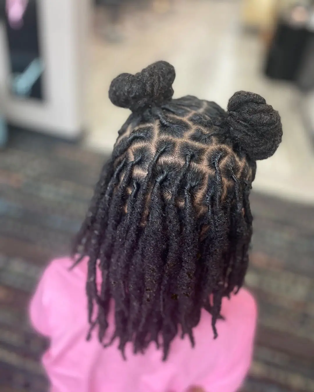50-loc-styles-for-women-easy-starter-dreads-youand-8217-ll-love Dreadlocs with Space Buns