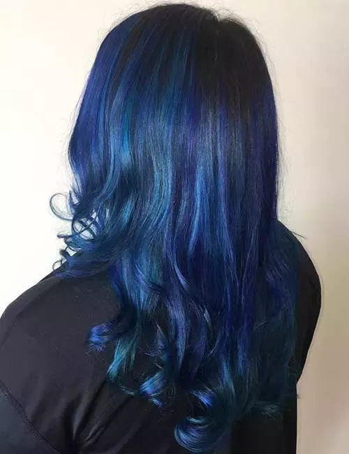 51-blue-and-purple-hair-ideas-trending-colors-to-try Deep Into The Sea