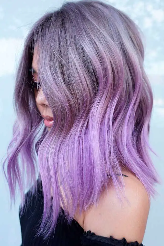 51-blue-and-purple-hair-ideas-trending-colors-to-try Edgy Magical Girl