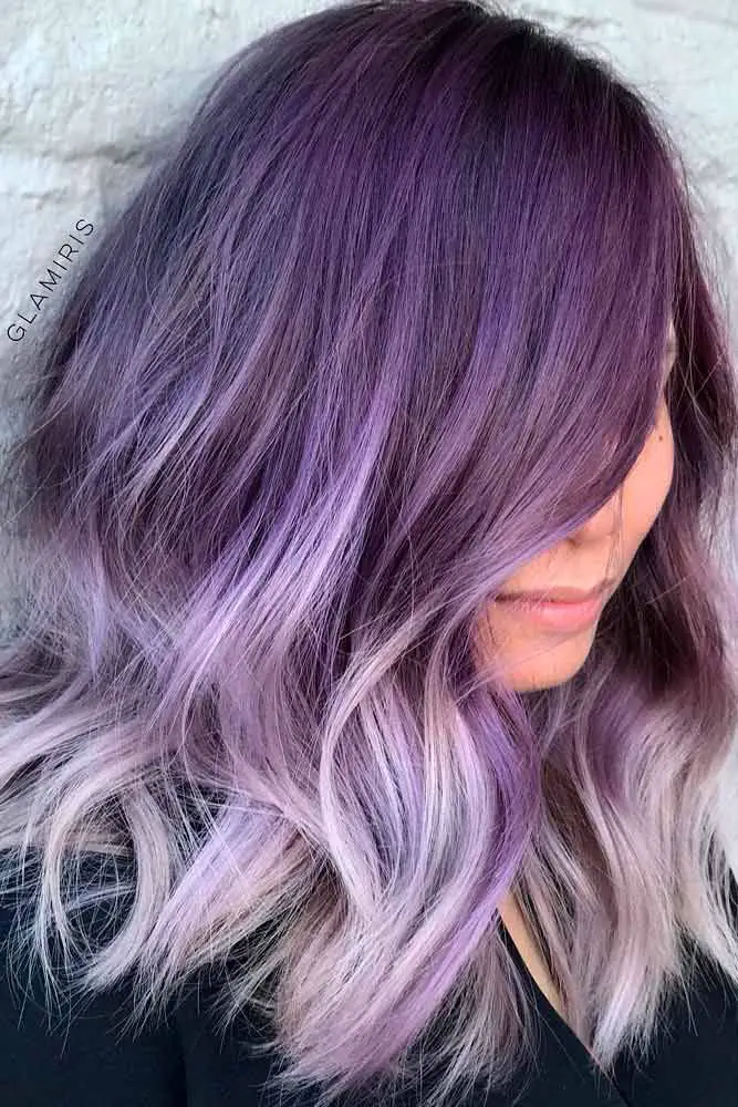 51-blue-and-purple-hair-ideas-trending-colors-to-try Purple To Silver
