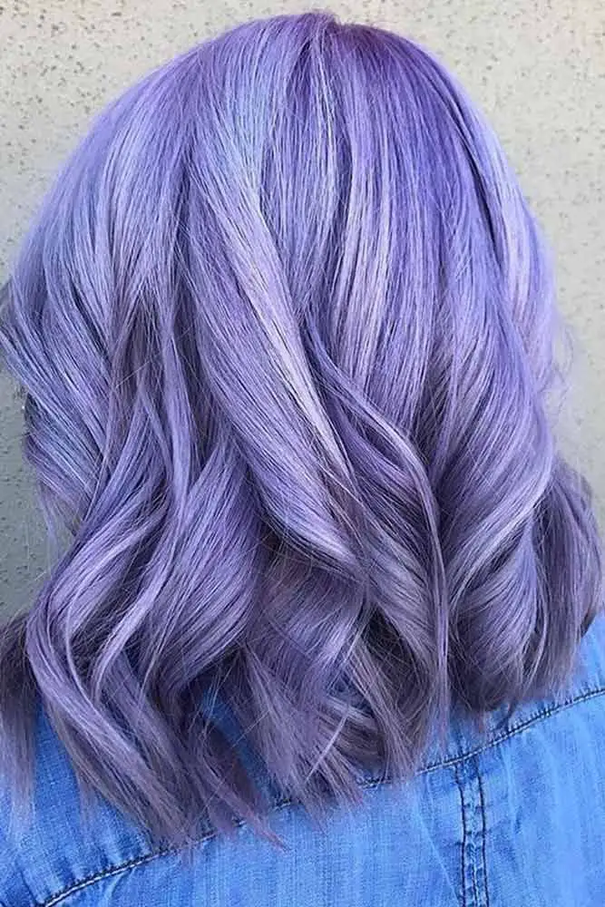 51-blue-and-purple-hair-ideas-trending-colors-to-try Soft Purple Coverage – The Curly Look