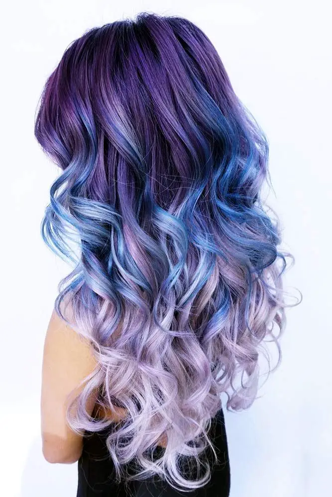 51-blue-and-purple-hair-ideas-trending-colors-to-try Unicorn Full Body