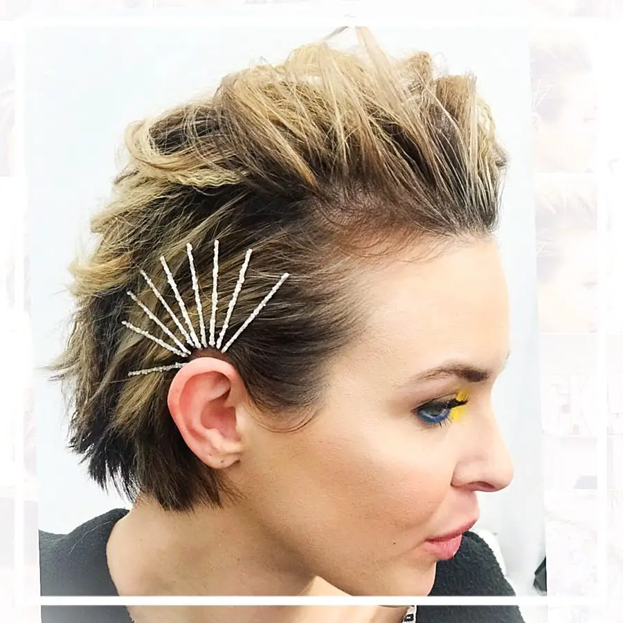 51-homecoming-prom-hairstyles-for-girls-with-short-hair Short and Funky