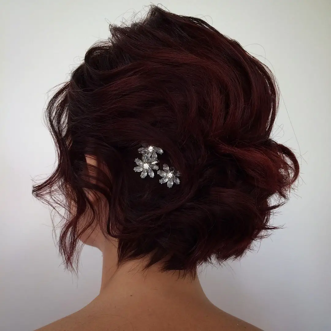 51-homecoming-prom-hairstyles-for-girls-with-short-hair Short Firey Curls