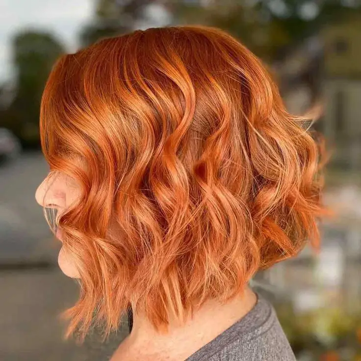 53-orange-hair-color-ideas-dark-burnt-red-orange-and-038-more Apricot Orange