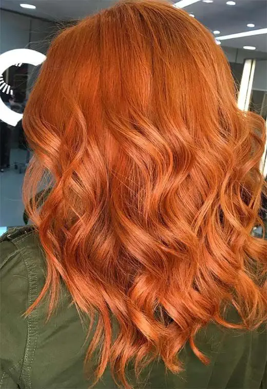 53-orange-hair-color-ideas-dark-burnt-red-orange-and-038-more Copper Orange