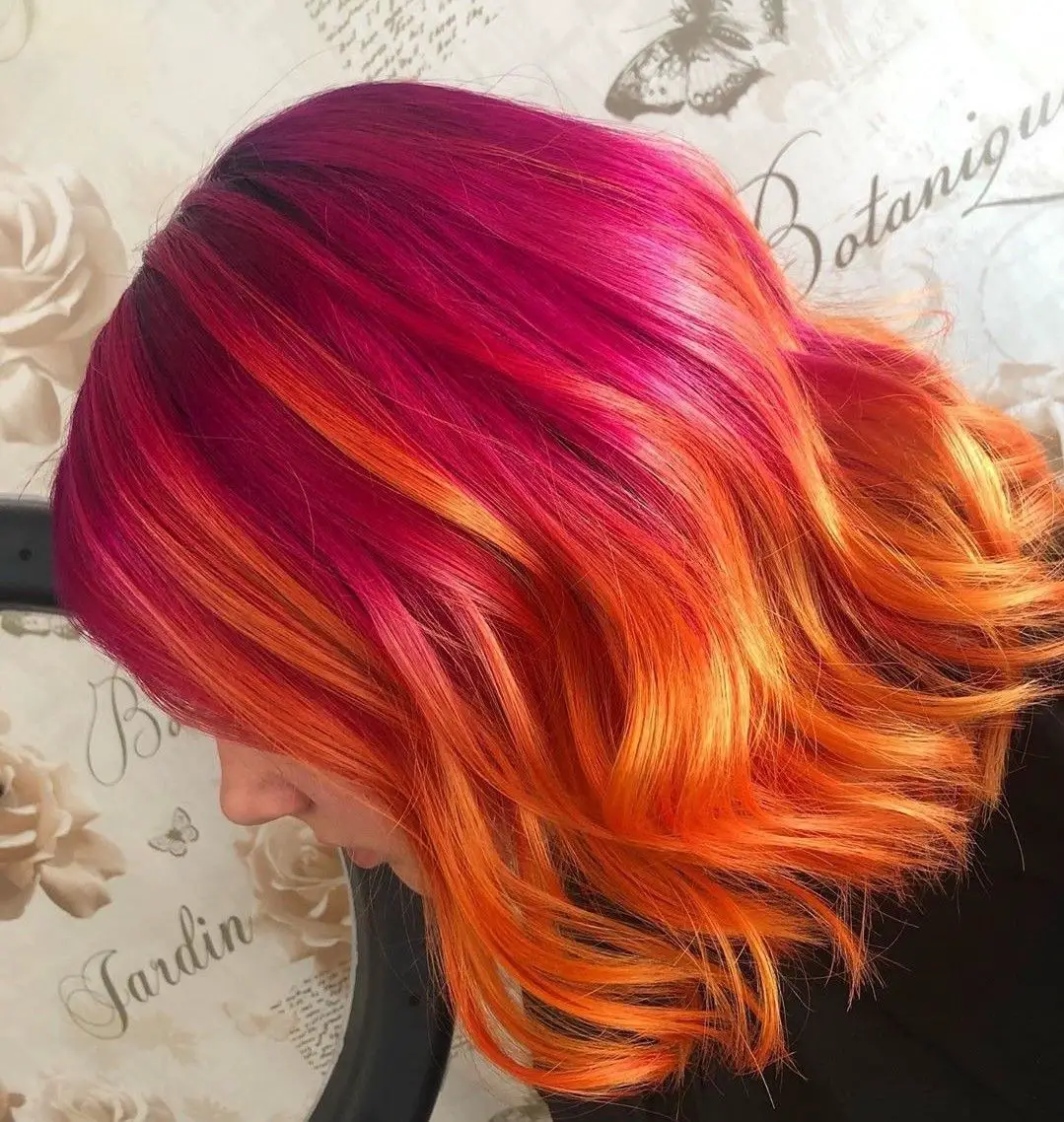 53-orange-hair-color-ideas-dark-burnt-red-orange-and-038-more Orange And Pink Hair