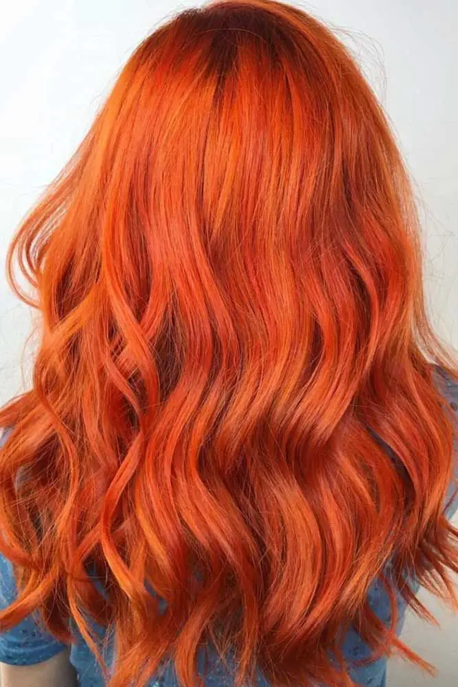 53-orange-hair-color-ideas-dark-burnt-red-orange-and-038-more Pumpkin Orange