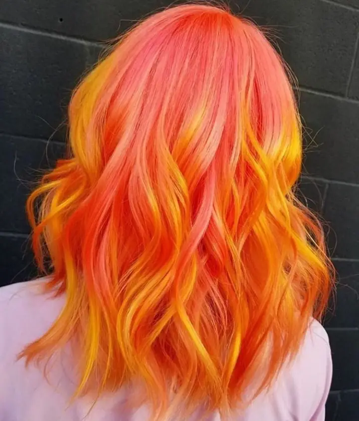 53-orange-hair-color-ideas-dark-burnt-red-orange-and-038-more Sunburst Hair