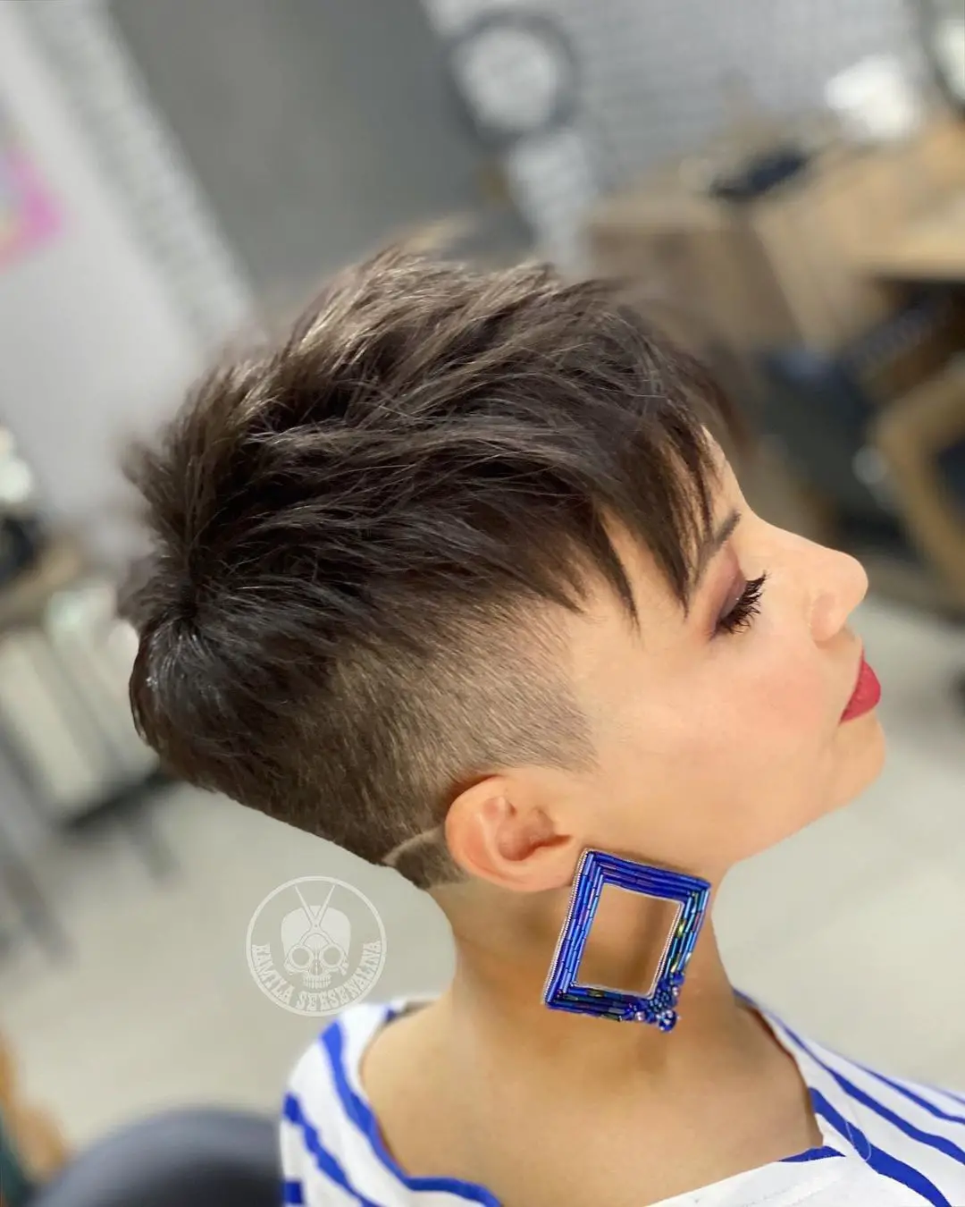 55-best-tapered-haircuts-and-fades-for-women Sophisticated Pixie Fade