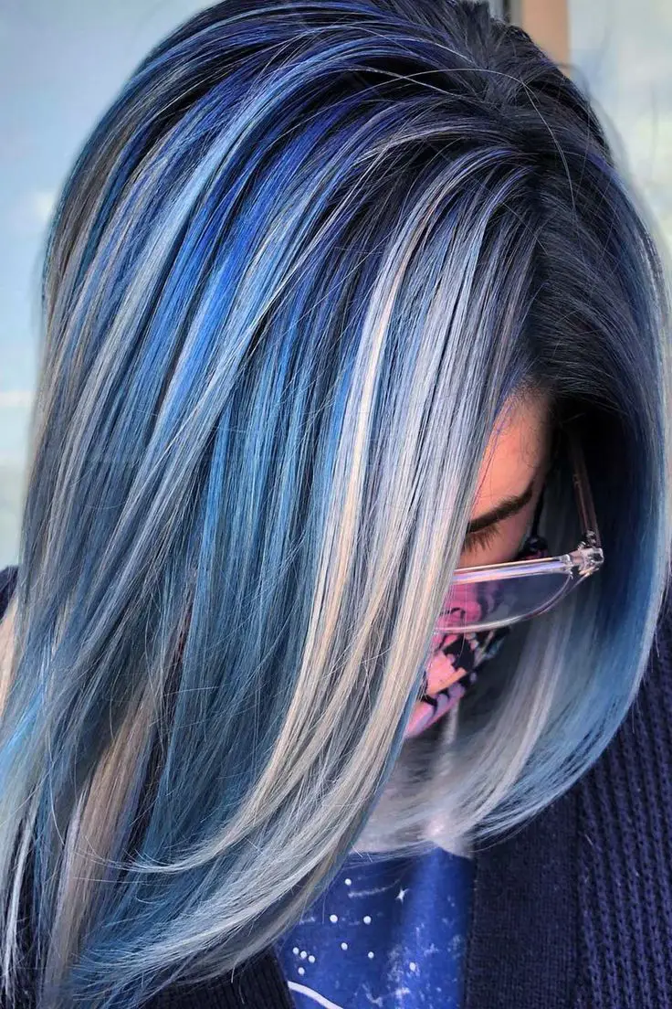 63-unique-blue-hair-ideas-light-and-038-dark-colors-to-try-in-2023 Blue And Purple Highlights