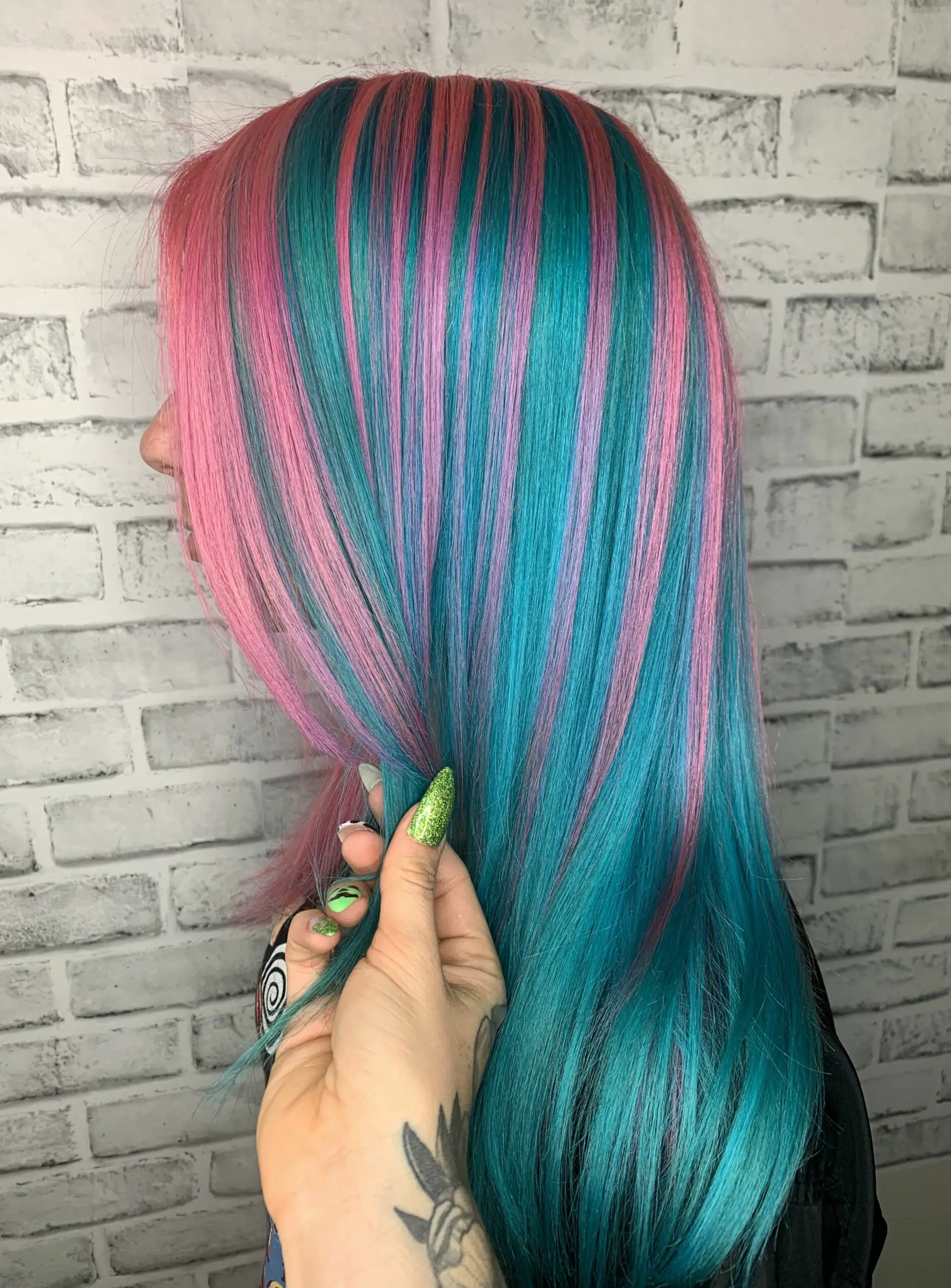 63-unique-blue-hair-ideas-light-and-038-dark-colors-to-try-in-2023 Bright Blue And Pink Hair