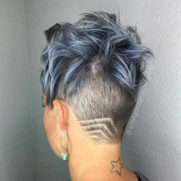63-unique-blue-hair-ideas-light-and-038-dark-colors-to-try-in-2023 Gray-Blue Undercut