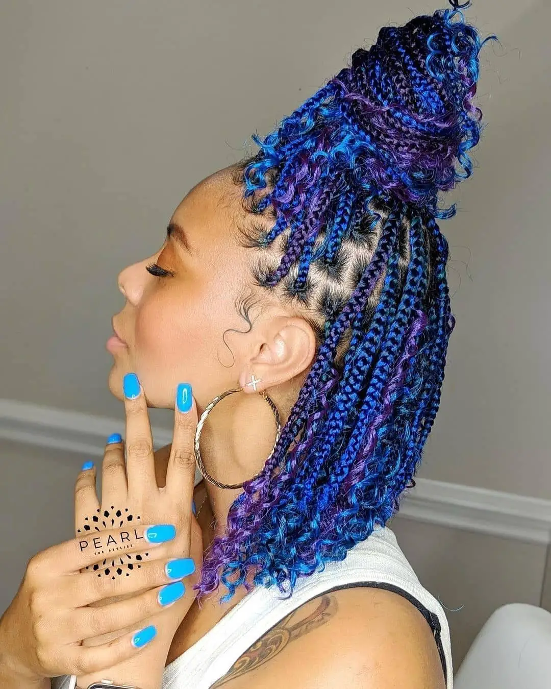 63-unique-blue-hair-ideas-light-and-038-dark-colors-to-try-in-2023 Purple-Blue Braids
