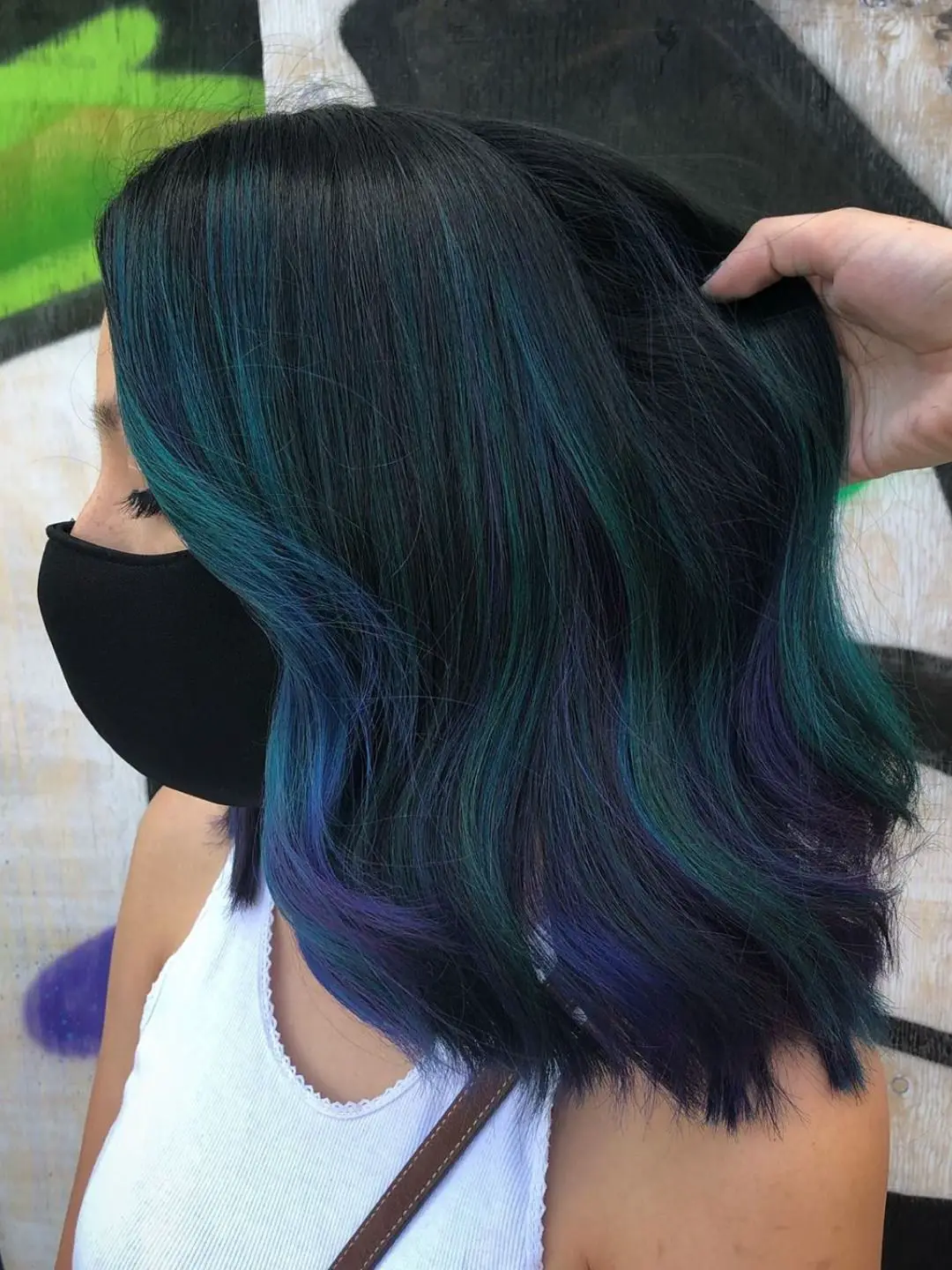 63-unique-blue-hair-ideas-light-and-038-dark-colors-to-try-in-2023 Wavy Blue Hair