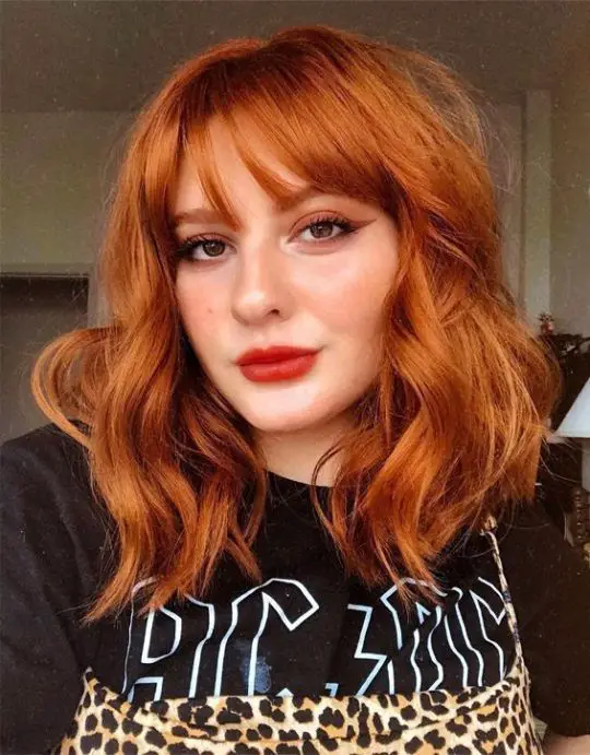 64-best-red-hair-ideas-trending-colors-for-you-to-try Bright Orange Red