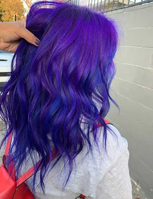 65-best-purple-hair-ideas-trending-colors-to-try-in-2023 Blue/ Purple Ombre