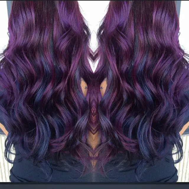 65-best-purple-hair-ideas-trending-colors-to-try-in-2023 Blueberry Ombre